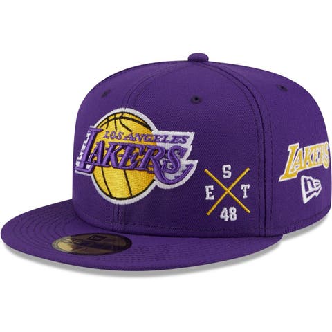 Men's New Era Olive Los Angeles Lakers Color Pack 59FIFTY Fitted Hat