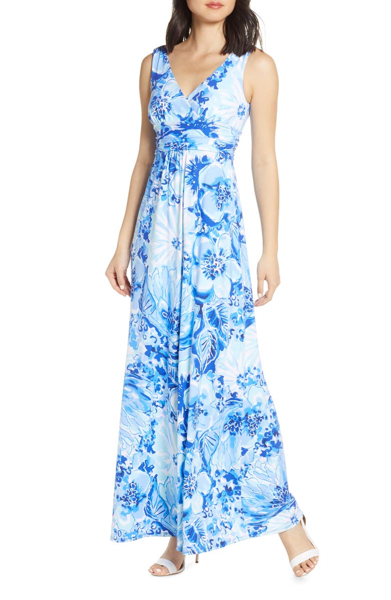 Lilly Pulitzer® Sloane Floral Print Maxi Dress | Nordstrom