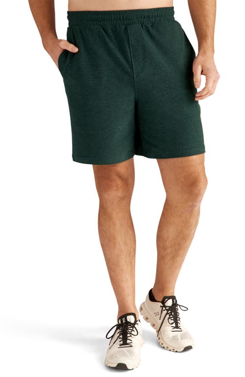 Take It Easy Sweat Shorts in Midnight Green Heather
