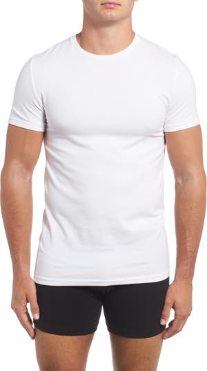 Calvin Klein 3-Pack Slim Fit Cotton Crewneck T-Shirt