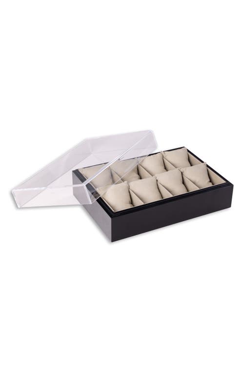 Bey-berk Watch Storage Case In Black