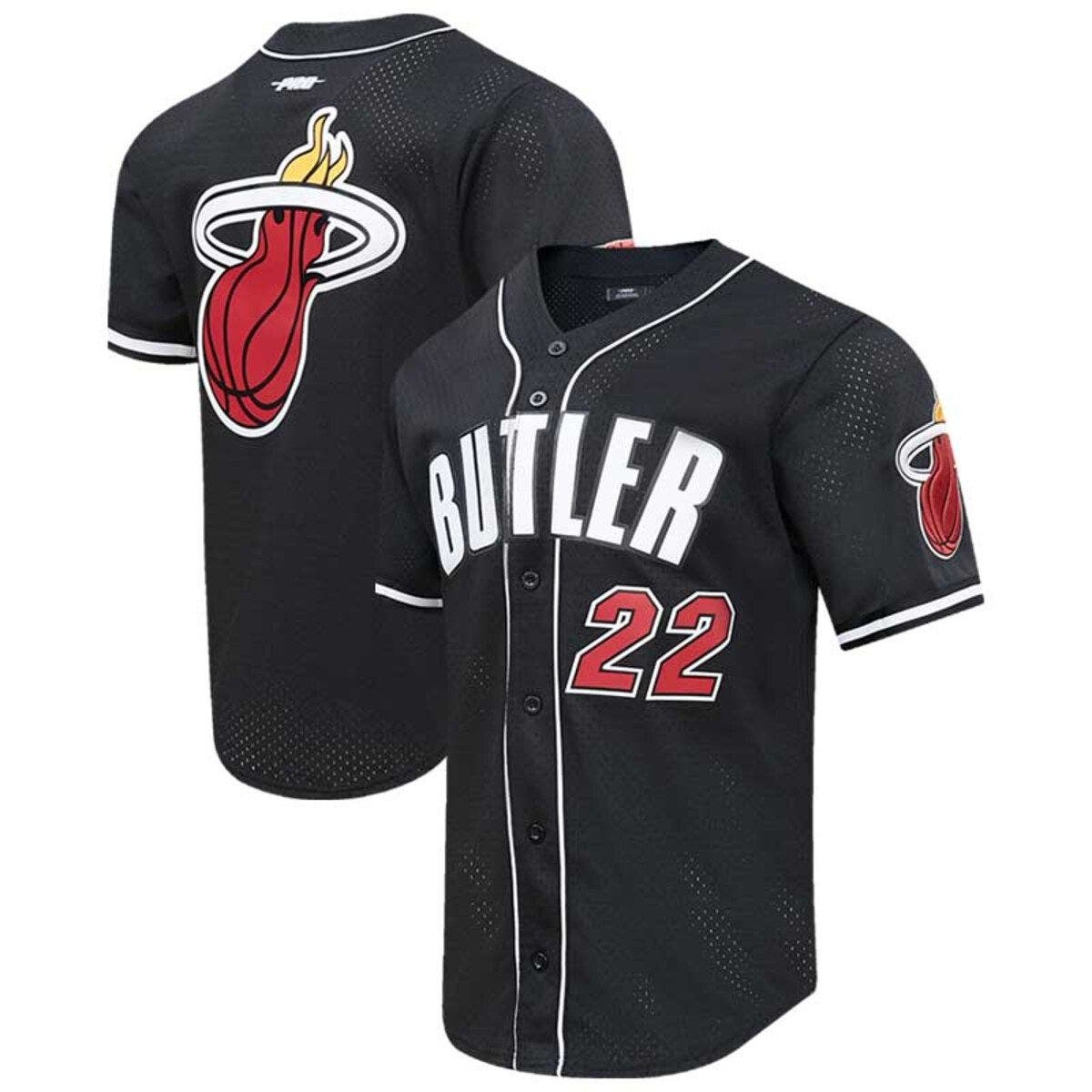 PRO STANDARD Men's Pro Standard Jimmy Butler Black Miami Heat Capsule