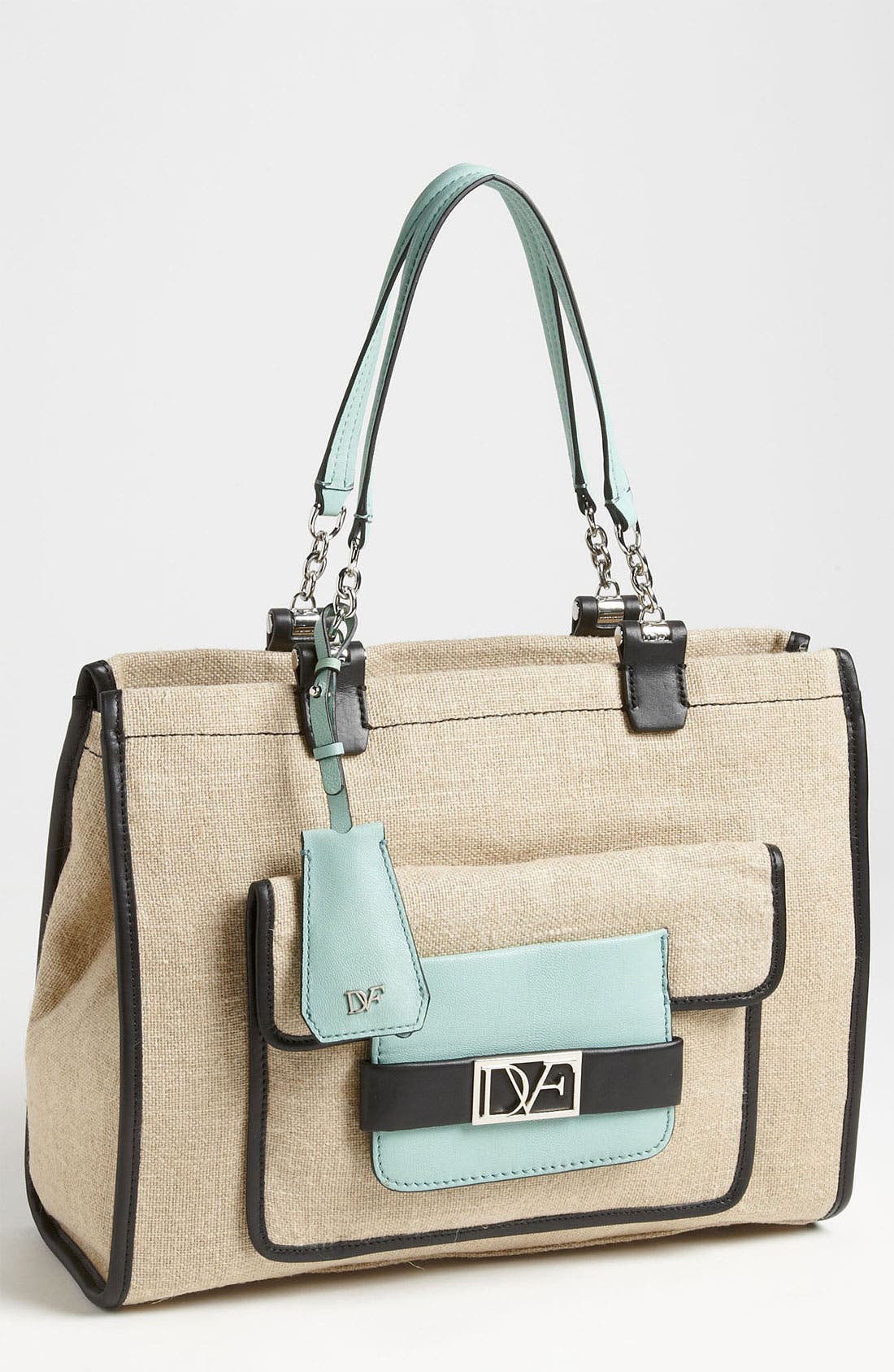 Diane von Furstenberg 'Lola' Linen Handbag Nordstrom