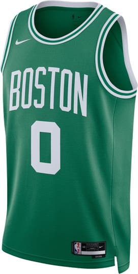 Men's Boston Celtics Jayson Tatum Nike Kelly Green Authentic Jersey