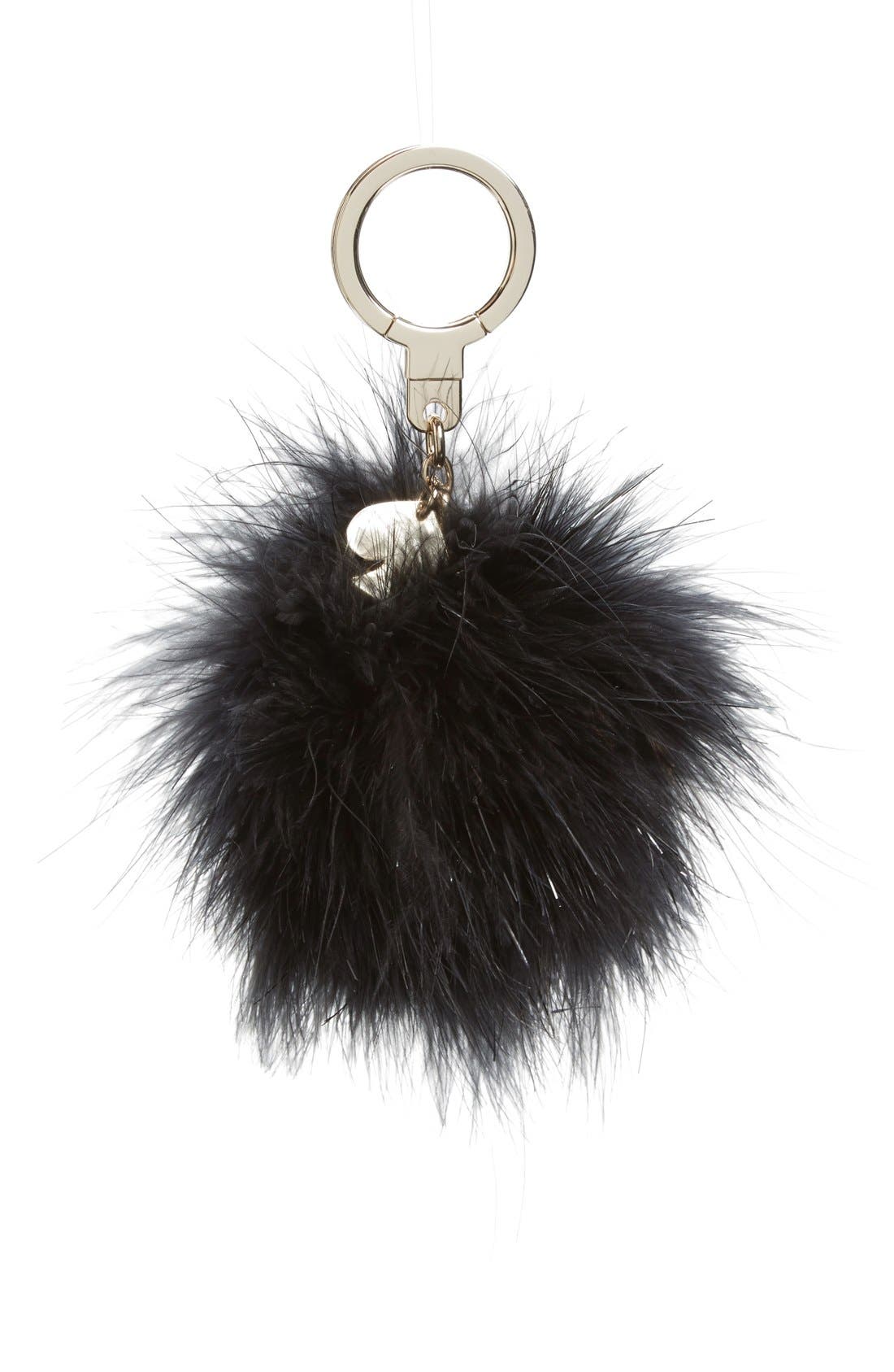 kate spade new york pompom bag charm Nordstrom