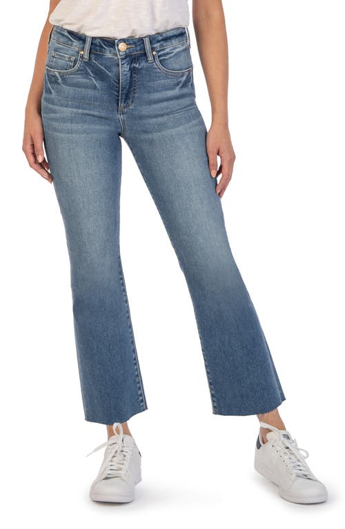 Kelsey High Waist Ankle Flare Jeans in Chivalrous