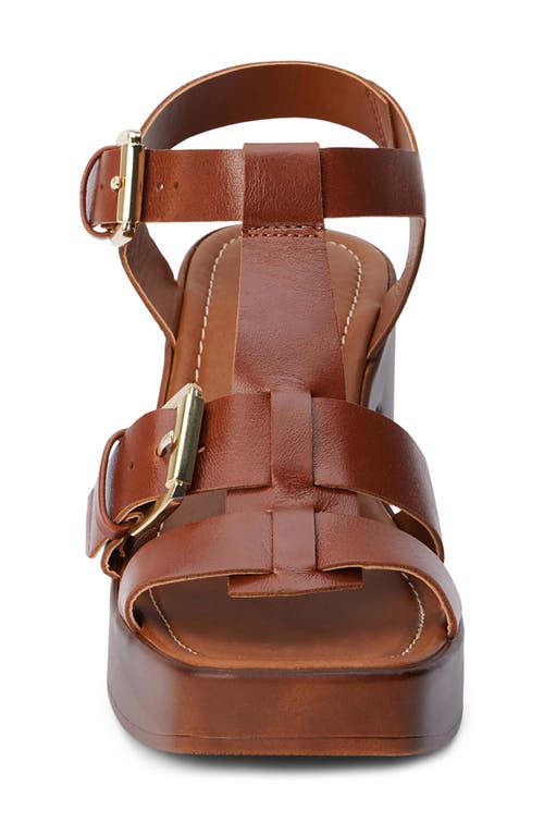 Shop Matisse Harrison Platform Sandal In Cognac