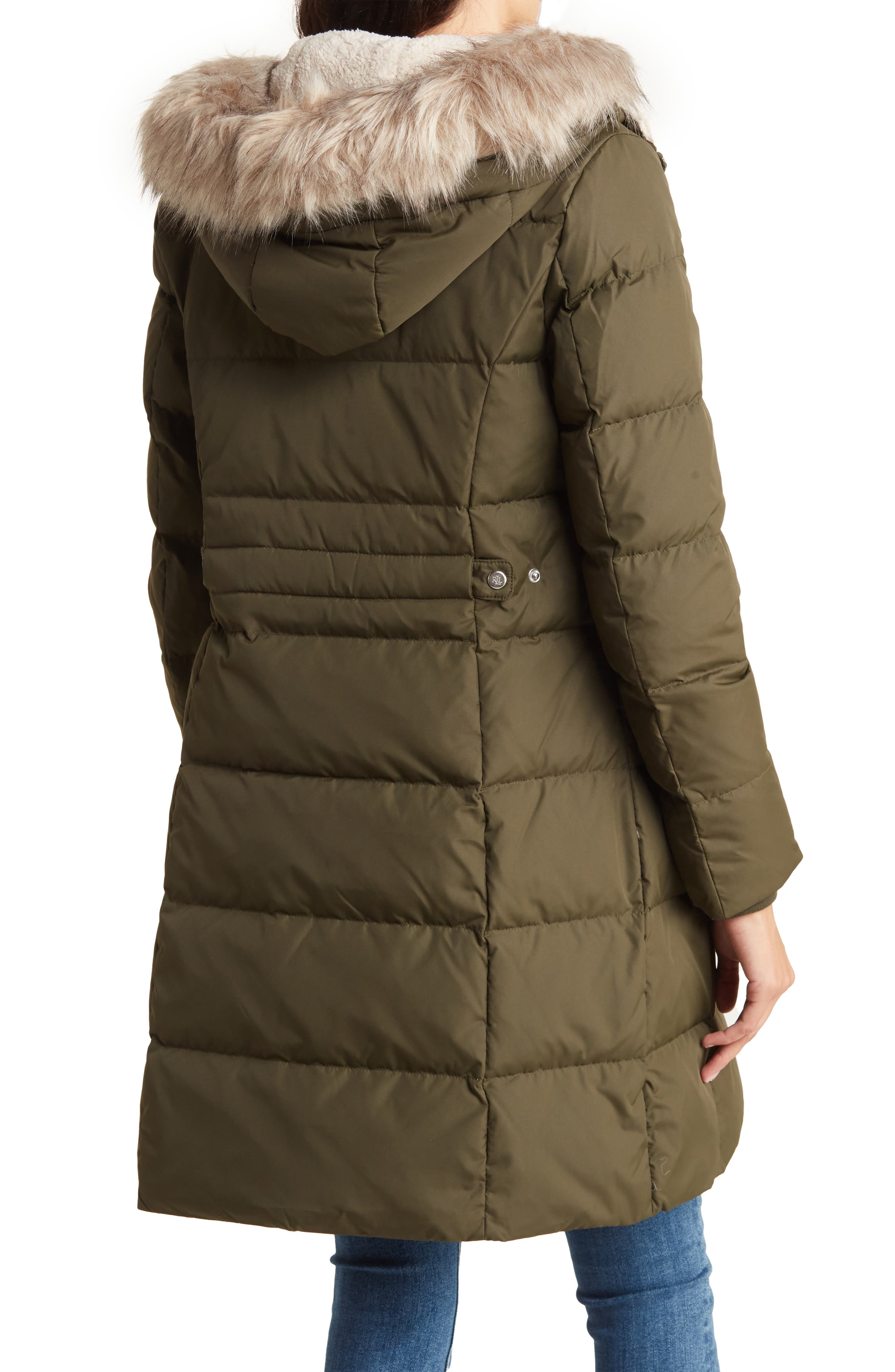 Lauren Ralph Lauren Faux Fur Hooded 