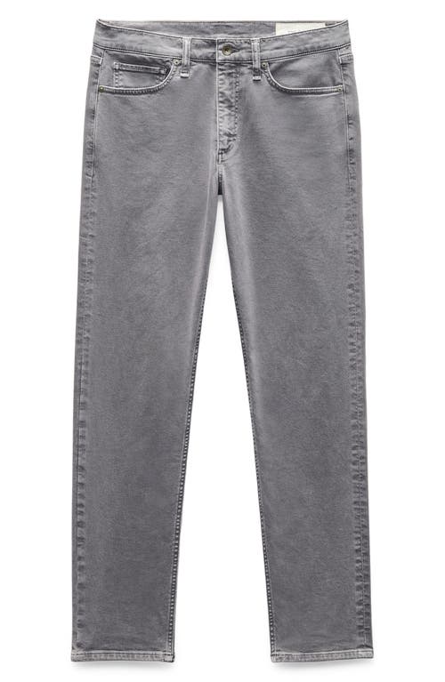 Rag & Bone Fit 3 Authentic Stretch Athletic Fit Jeans In Dark Grey