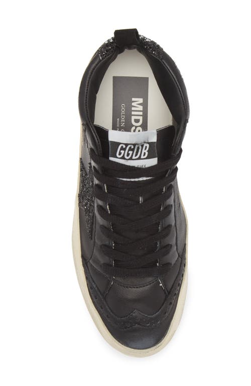 Golden Goose Midstar Sneaker In Black