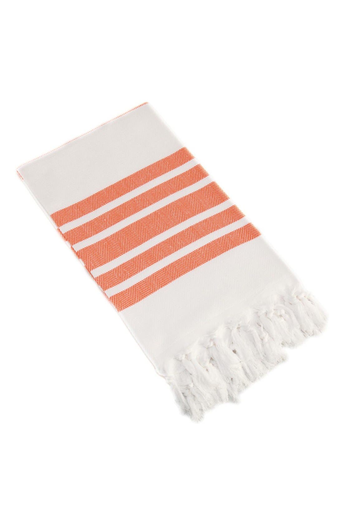 Linum Home Textiles Herringbone Striped Turkish Pestemal Towel Nordstrom
