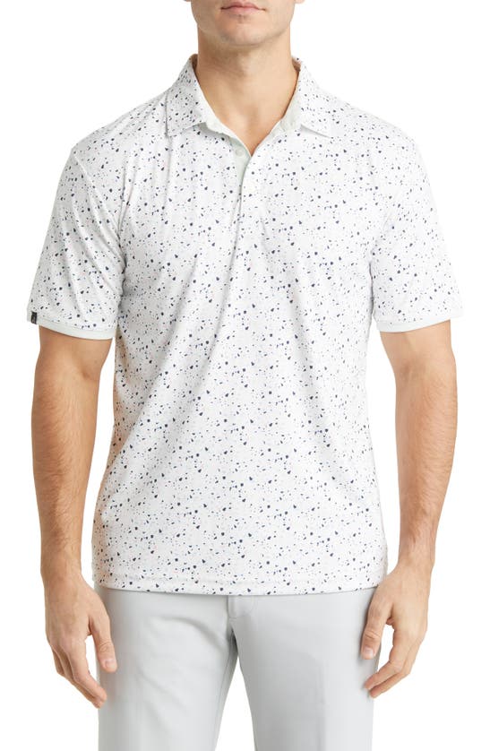 SWANNIES SWANNIES LLOYD PRINT GOLF POLO