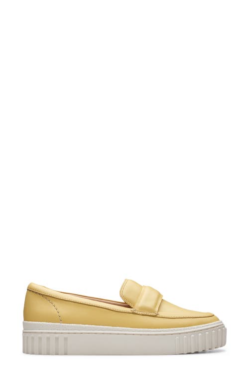 Shop Clarksr Clarks(r) Mayhill Cove Loafer In Yellow Leather