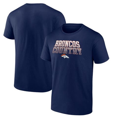 Denver Broncos Fanatics Branded Big & Tall Color Pop Long Sleeve T-Shirt -  Black