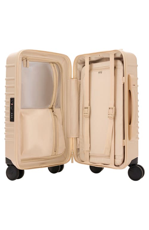 Shop Beis Béis The International 21-inch Carry-on Roller In Beige