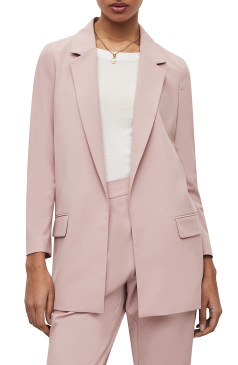 Buy Rose Pink Ottoman Coord Blazer - 10, Blazers