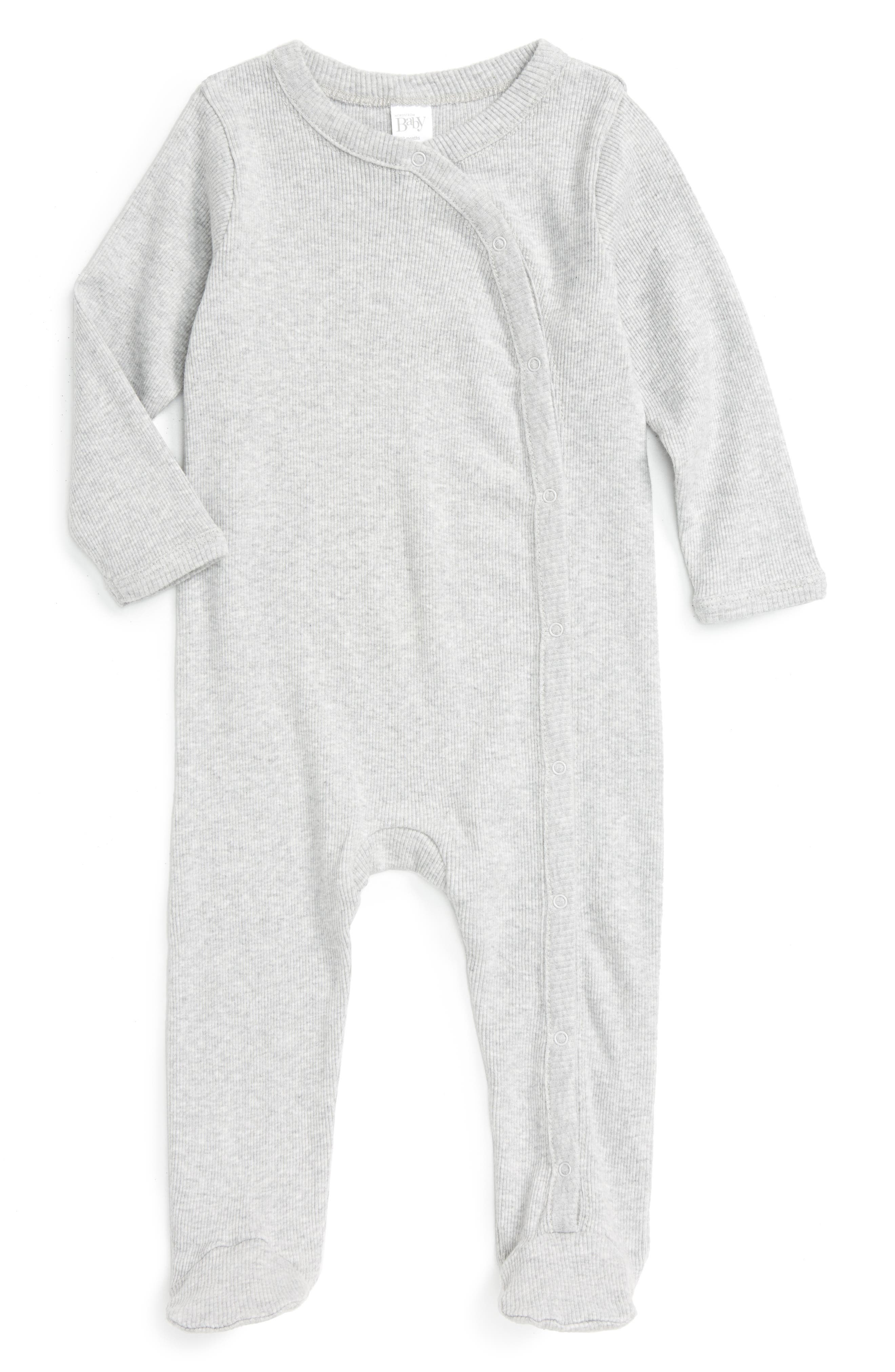 Nordstrom Baby Rib Knit Footie (Baby) Nordstrom