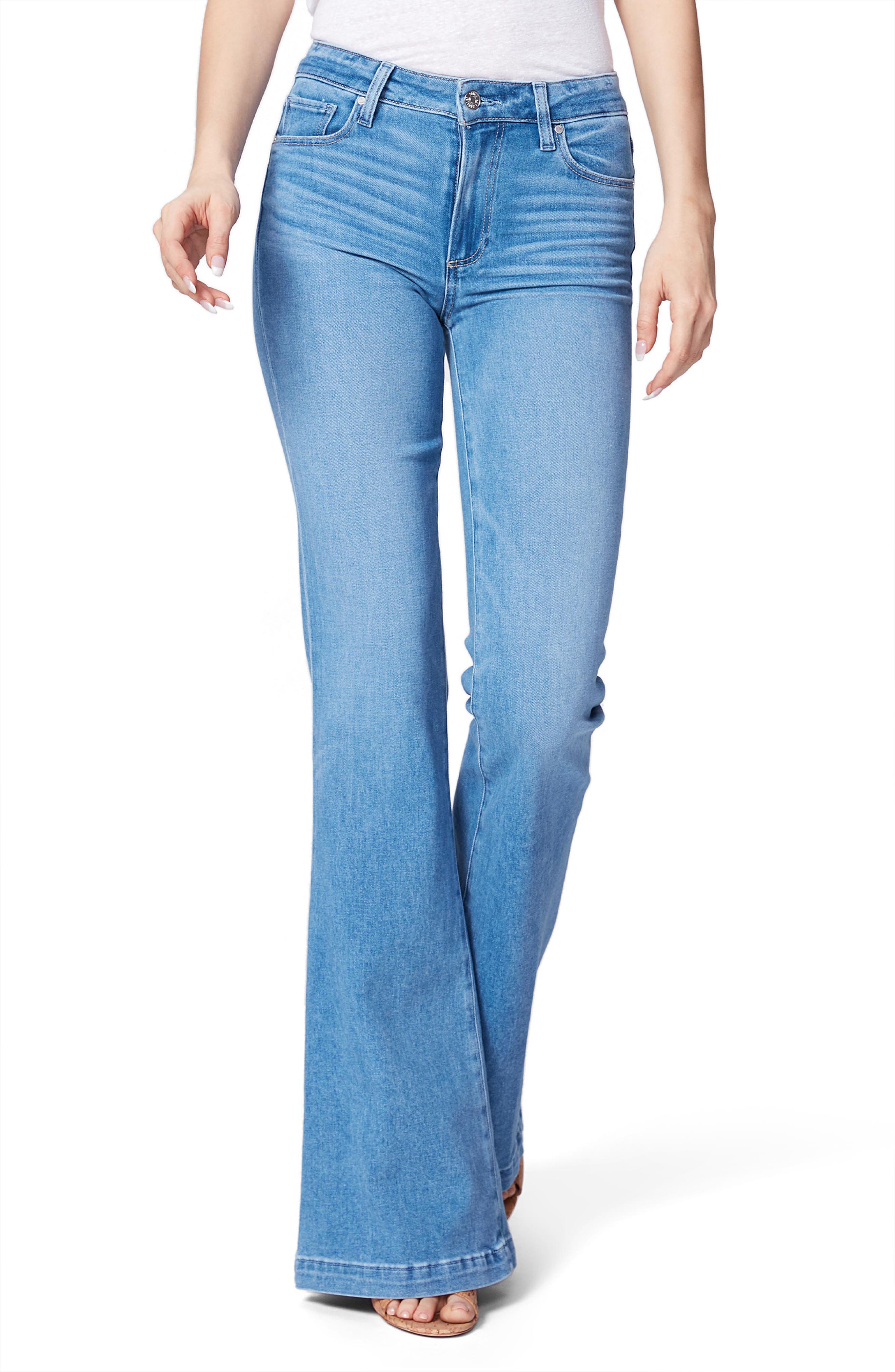paige genevieve flare jeans
