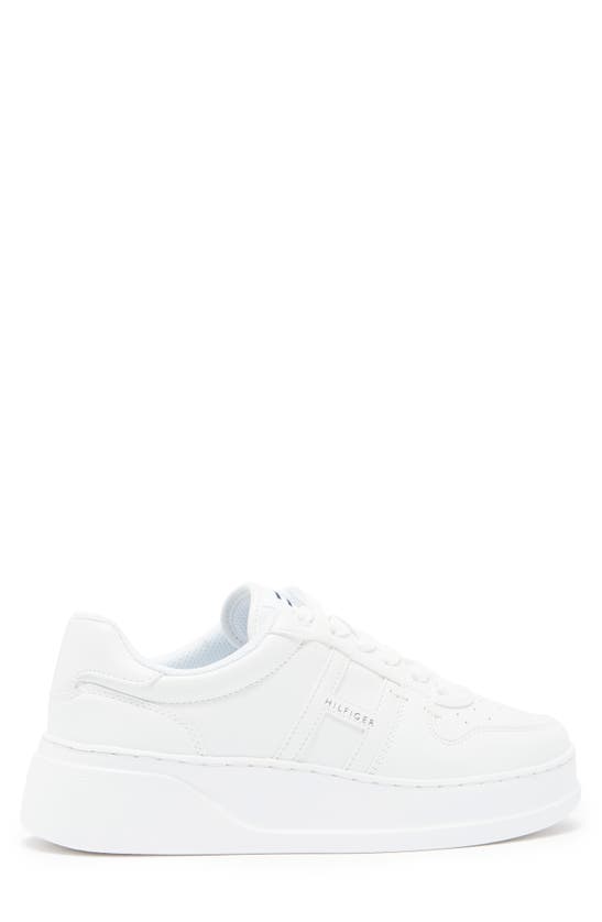 Shop Tommy Hilfiger Platform Sneaker In White