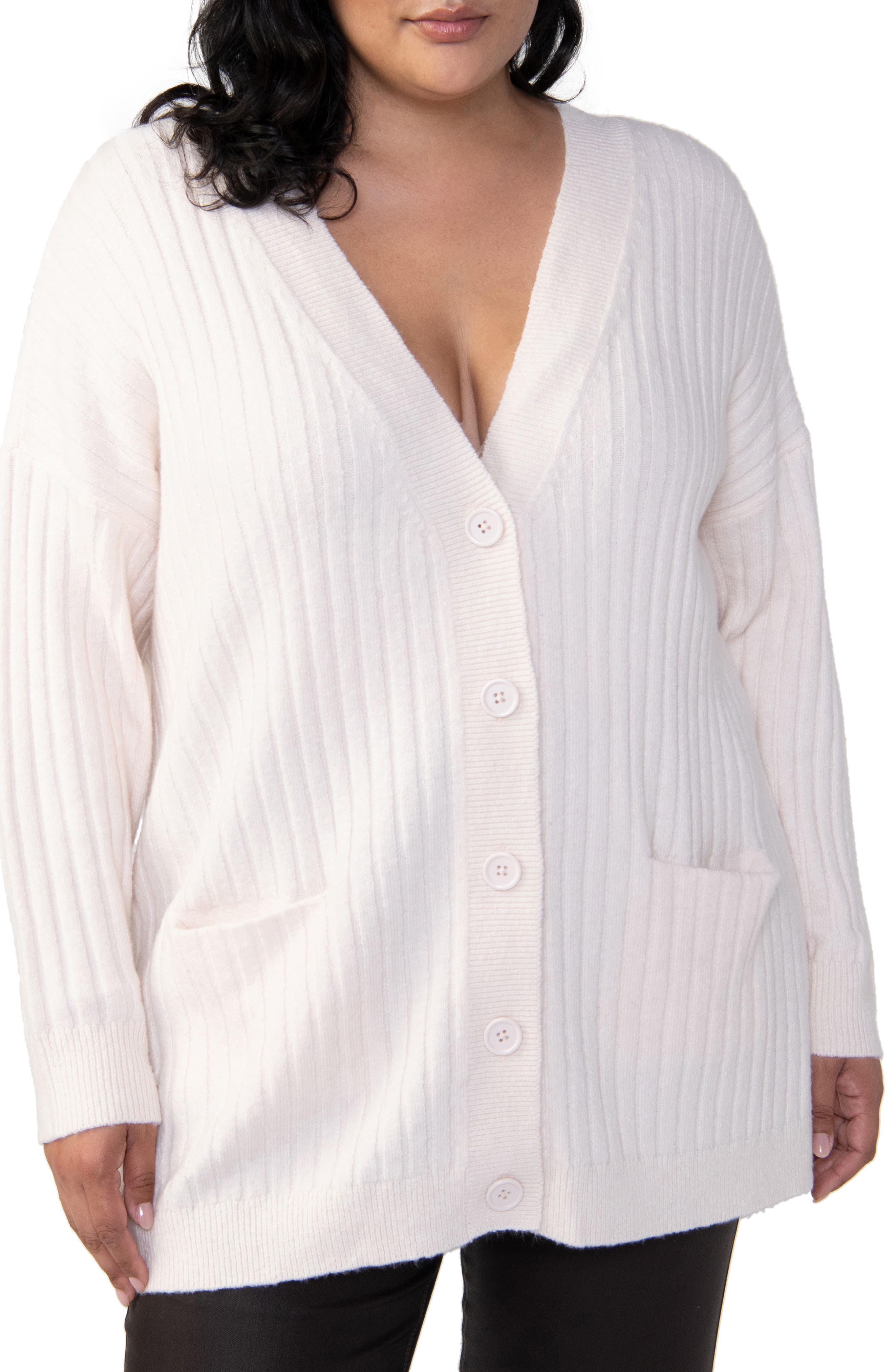 Women's Cardigan Plus-Size Sweaters 