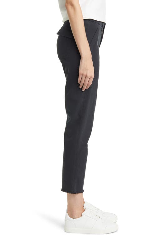 Shop Frank & Eileen Blackrock Utility Pants In Washed Black