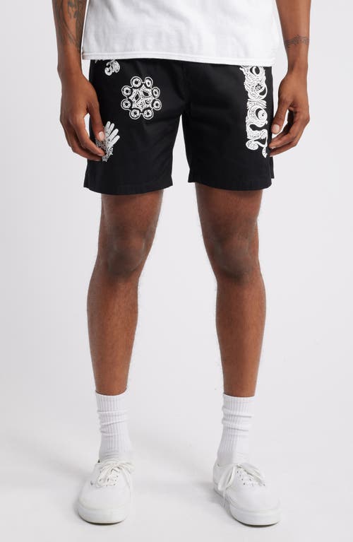 Shop Afield Out Element Pull-on Shorts In Black