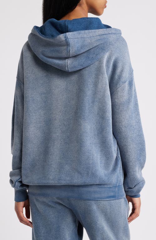 Boys Lie Stitch Me Up Interlock Racer Hoodie In Blue