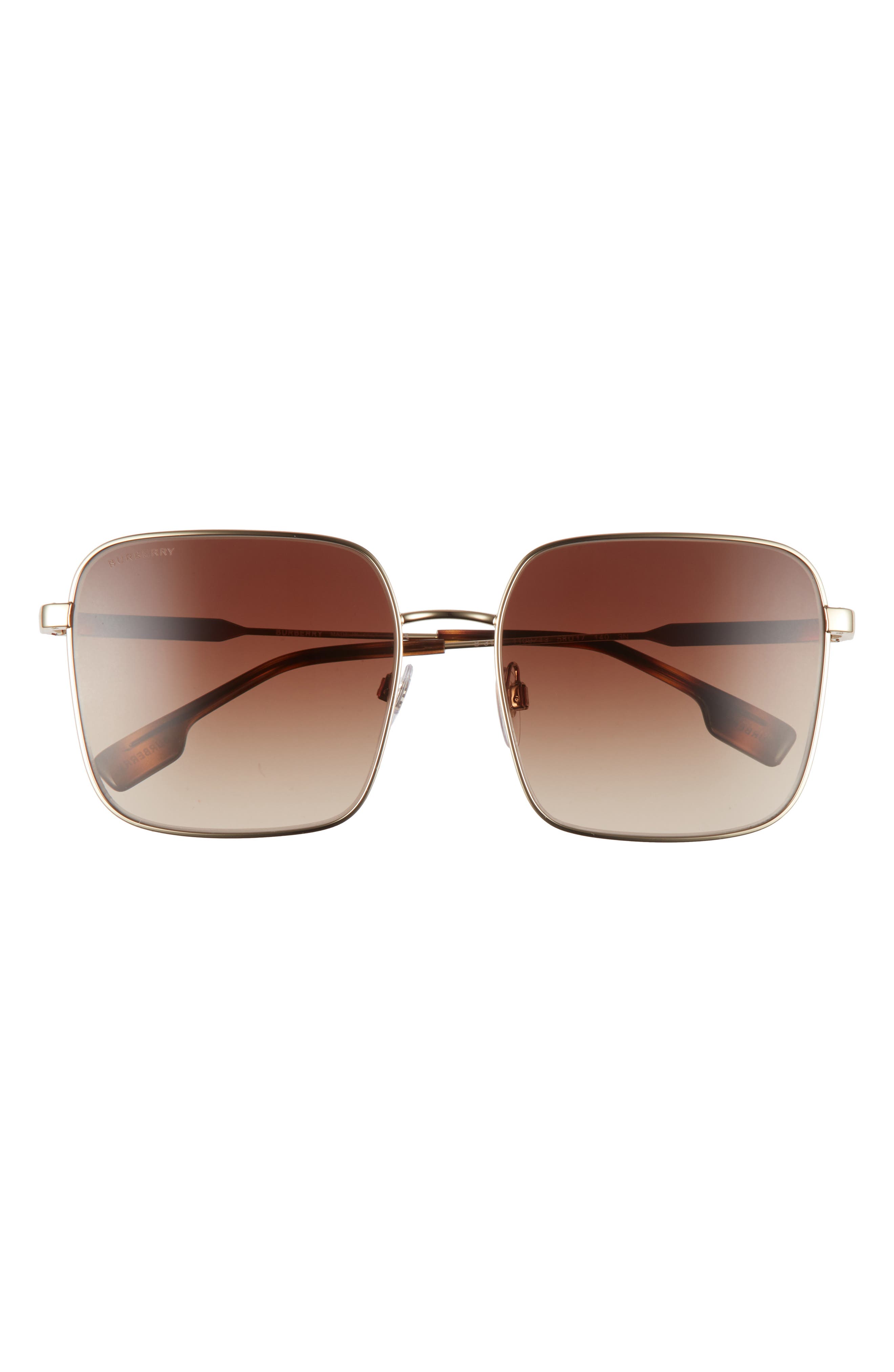 58mm square sunglasses burberry