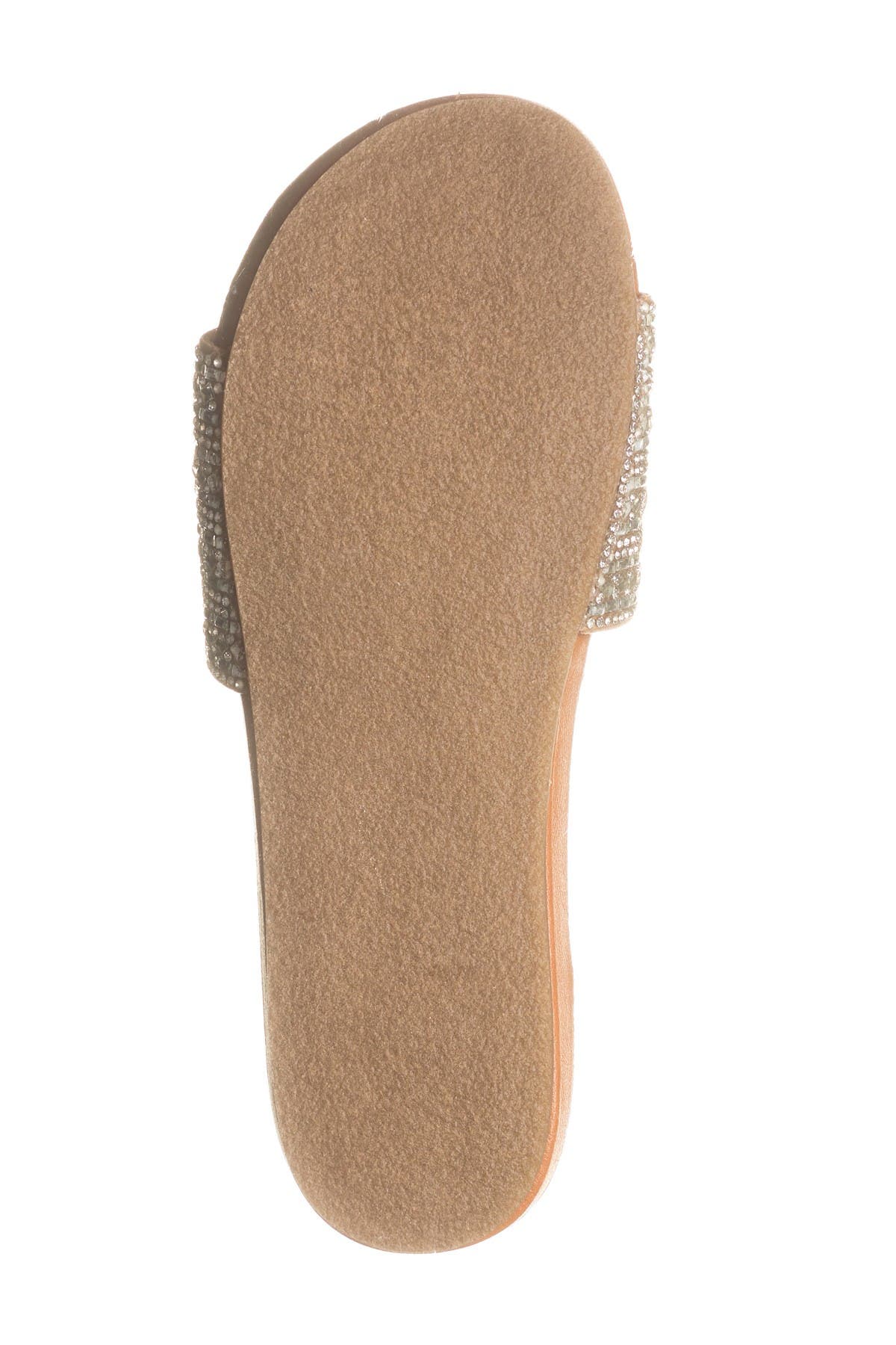 steve madden dazzle embellished slide sandal