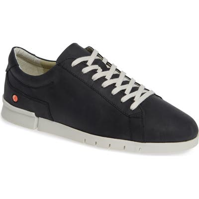 Softinos By Fly London Cer Low-Top Sneaker, Black