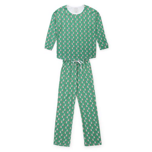 Shop Lila And Hayes Longsleeve Top Pant Set In Santa's Helper