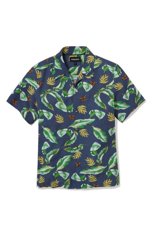 Shop Bonobos Resort Riviera Tropical Print Cotton & Viscose Camp Shirt In Tropical Garden C6