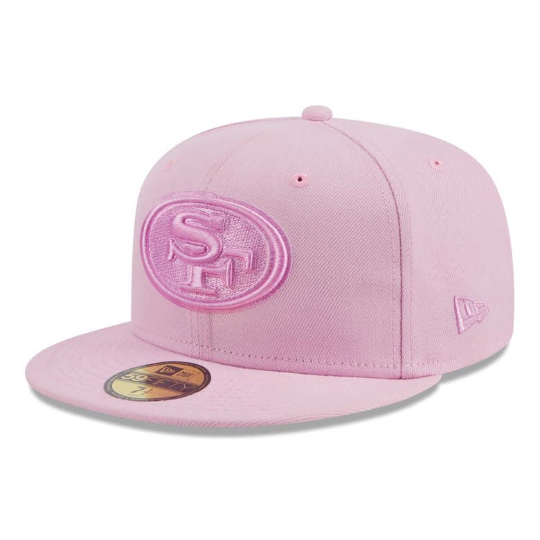 New Era Pink San Francisco 49ers Color Pack 59fifty Fitted Hat