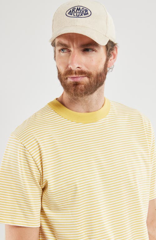 Armor-lux Armor Lux Heritage Stripe T-shirt In Gent/blanc