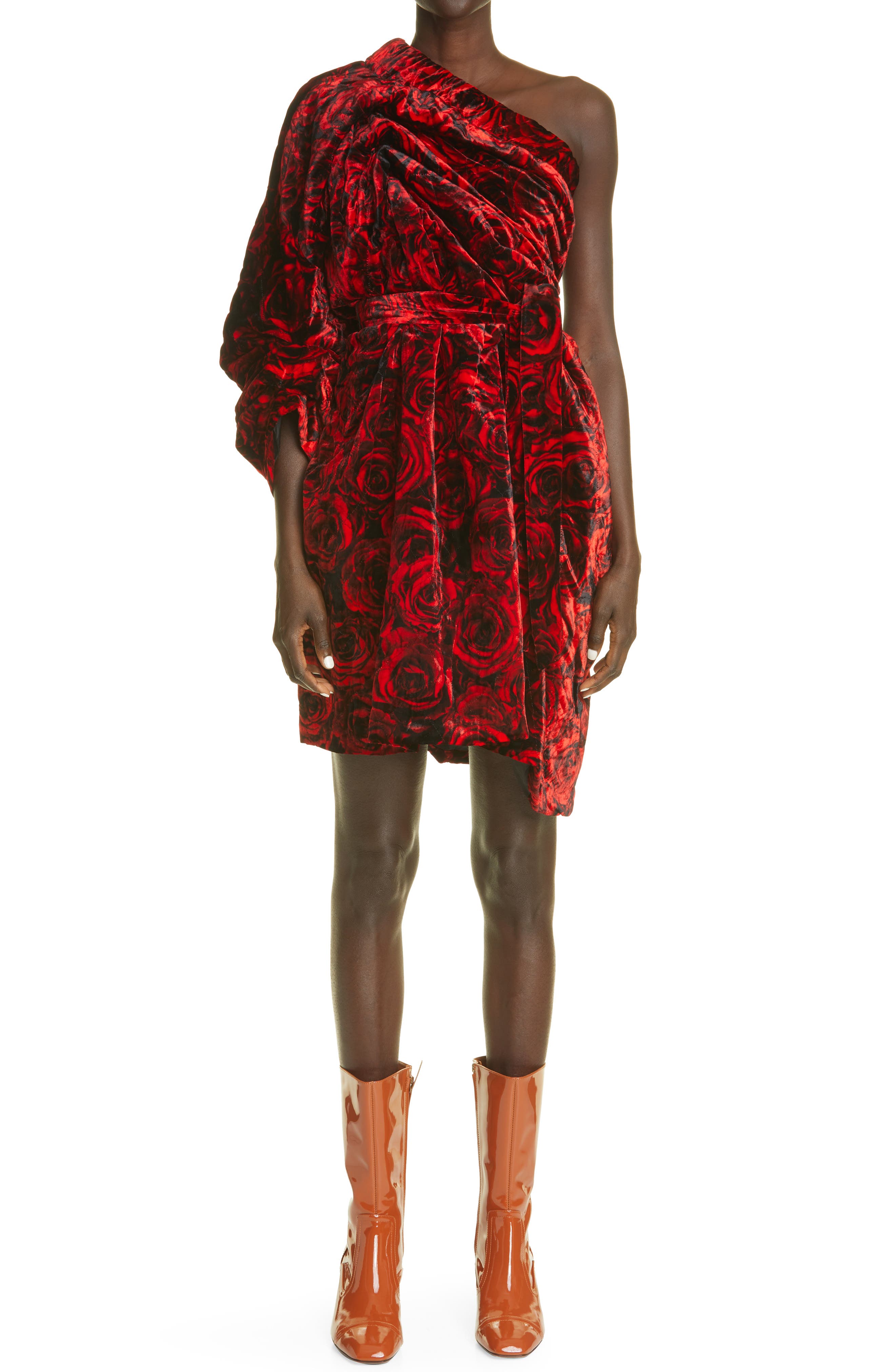 dries van noten wrap dress