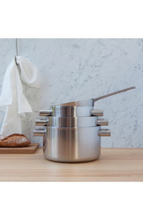 Berghoff Ron 1.4-quart Conical Saucepan In Silver