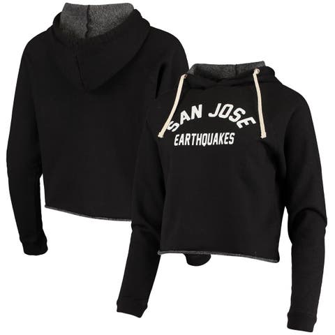 San Jose Earthquakes Antigua Reward Crewneck Pullover Sweatshirt -  Heathered Royal