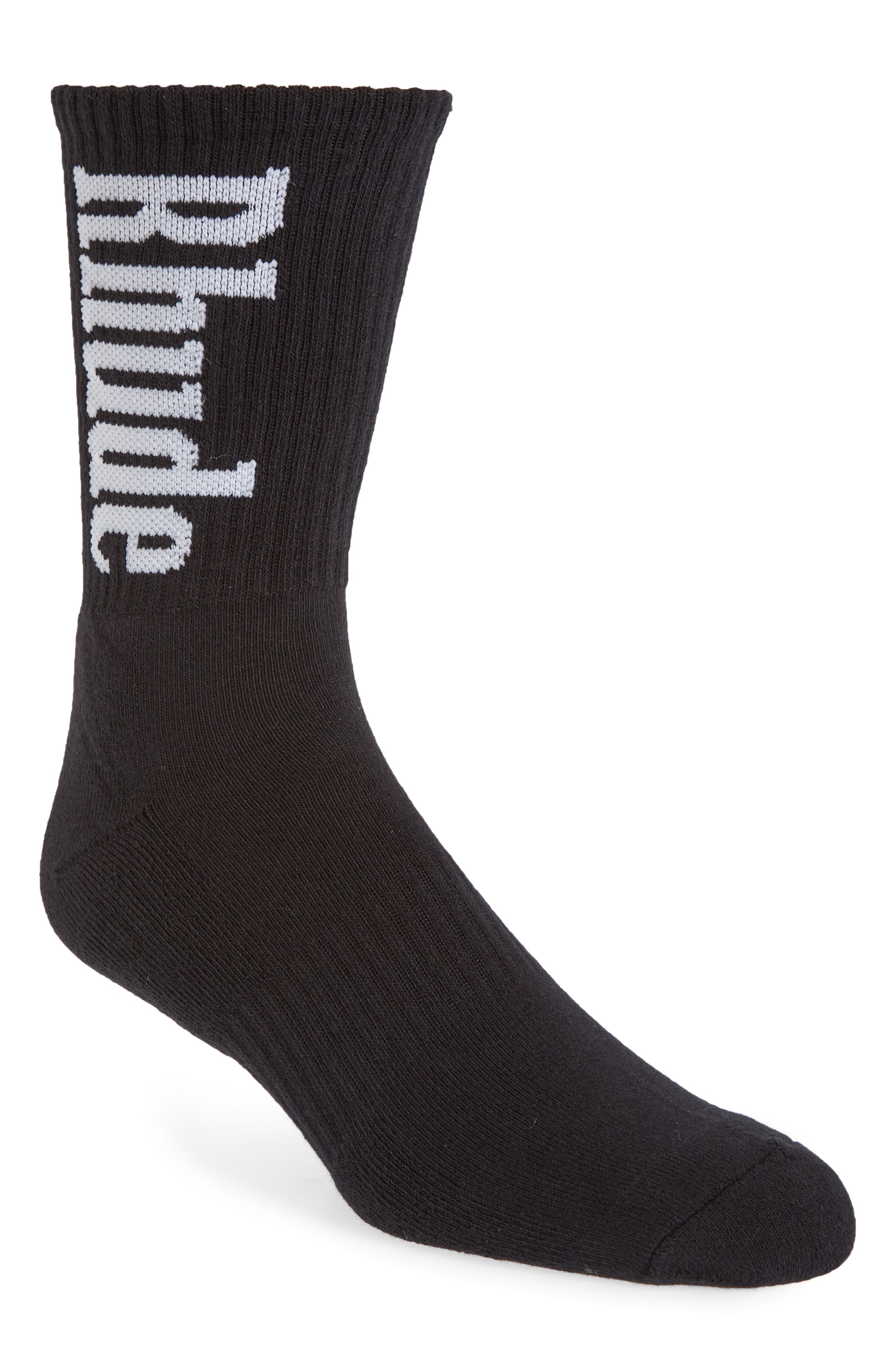 RHUDE Logo Socks Nordstrom