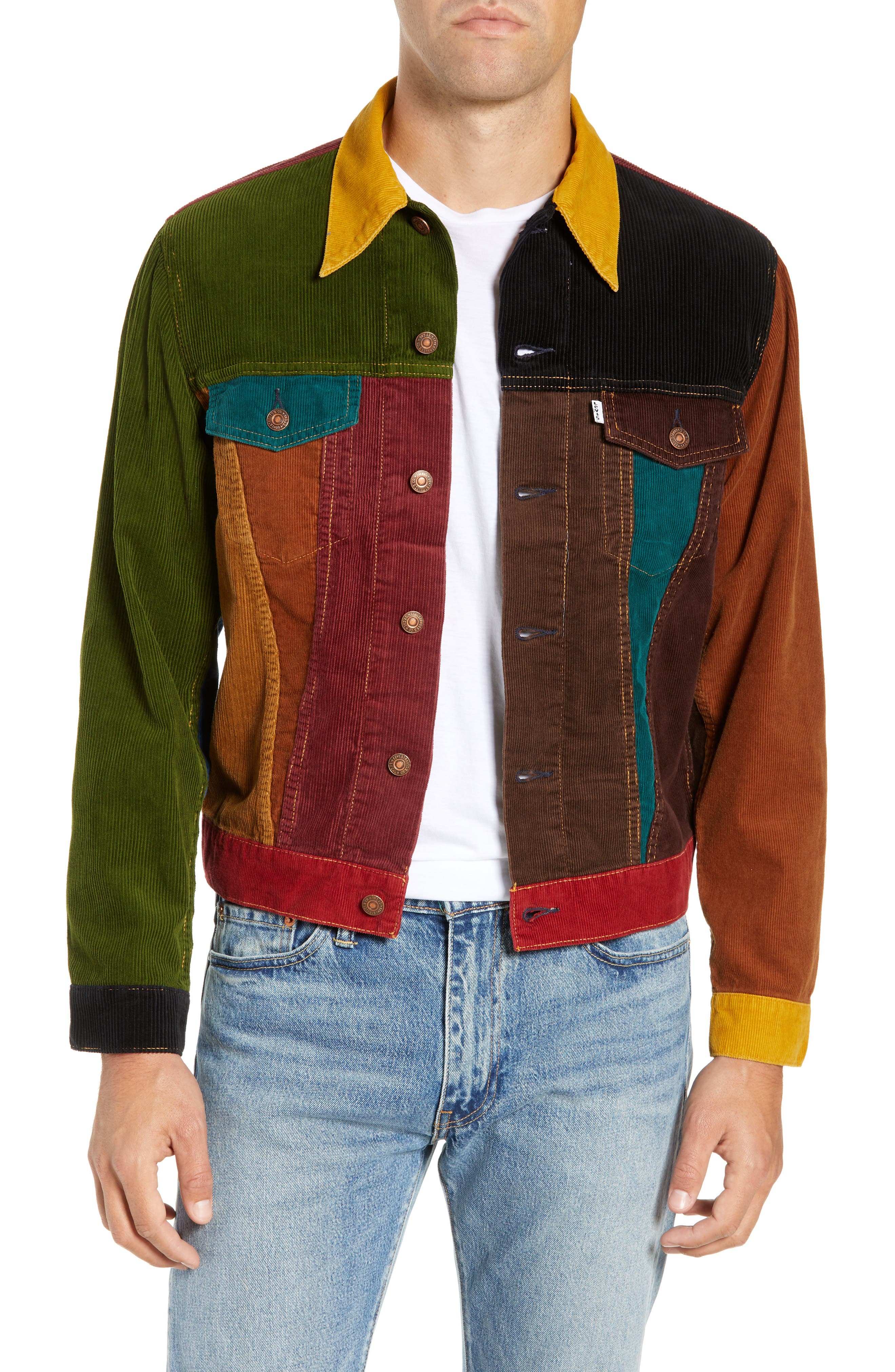 levi's colorblock jacket