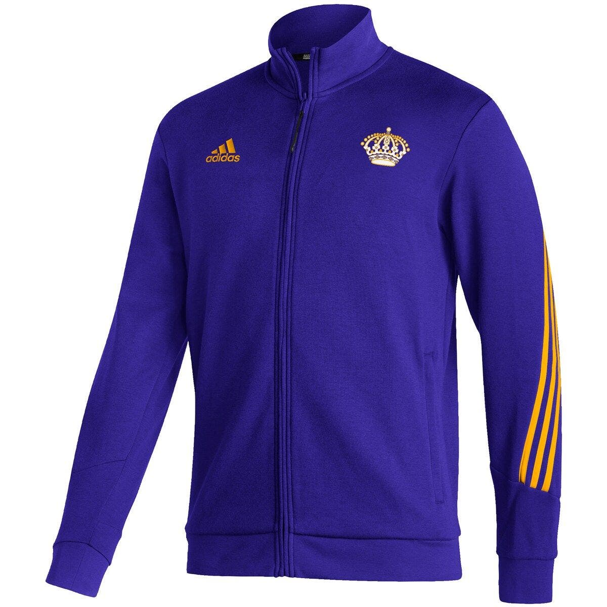 adidas zip track top