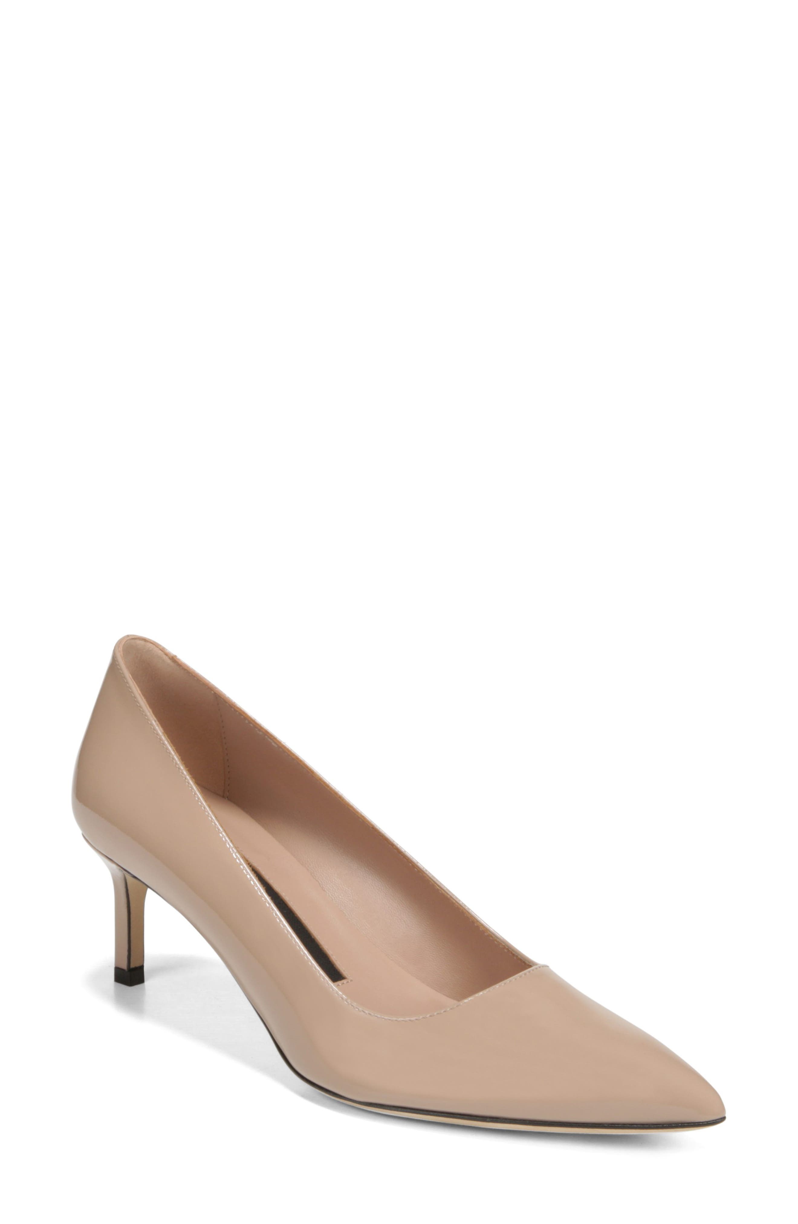 Via Spiga Nikole Pointy Toe Pump- Beige