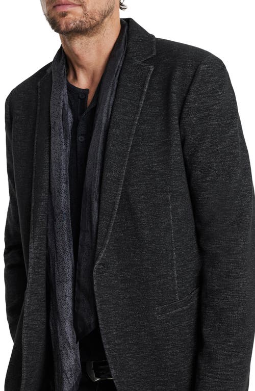 Shop John Varvatos Greenville Knit Jacket In Black