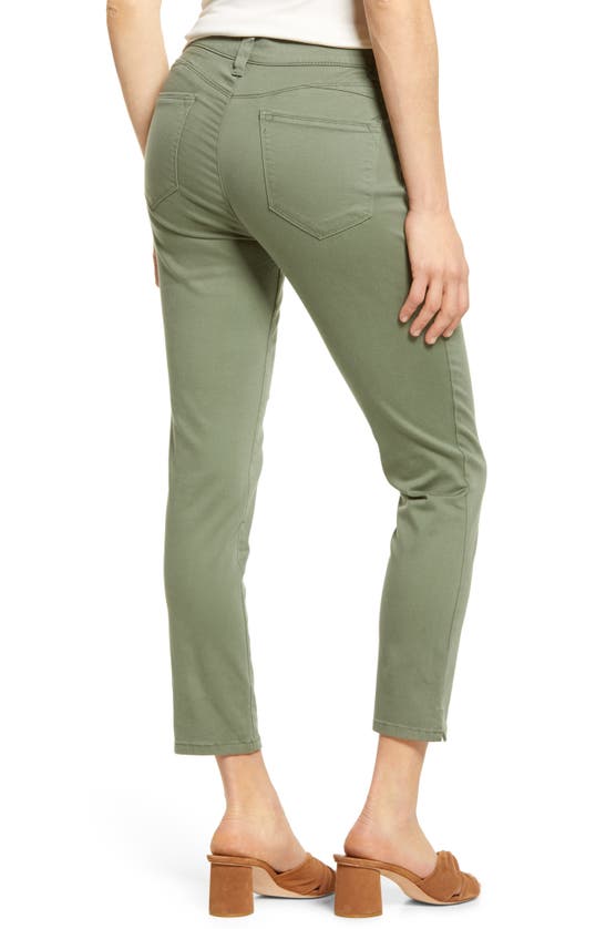 Wit & Wisdom Ab-solution High Waist Ankle Skinny Pants In Lily Pad
