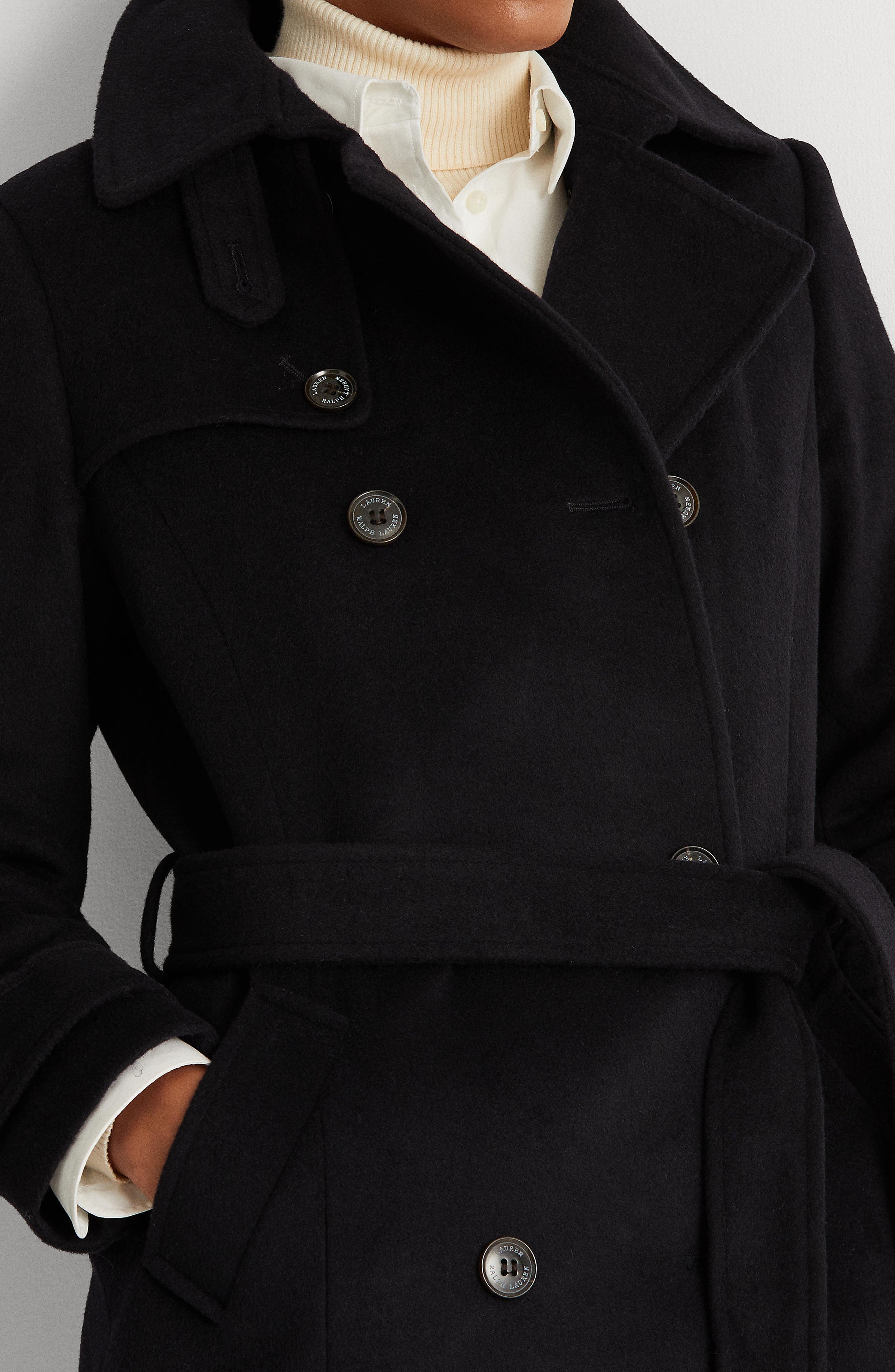 ralph lauren wool overcoat