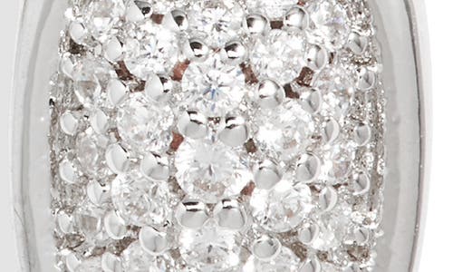 Kendra Scott Alanna Cubic Zirconia Stud Earrings In Silver White Crystal