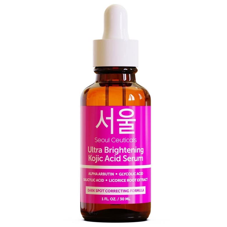 Seoul Ceuticals Korean Skincare Ultra Brightening Kojic Acid Serum In Clear