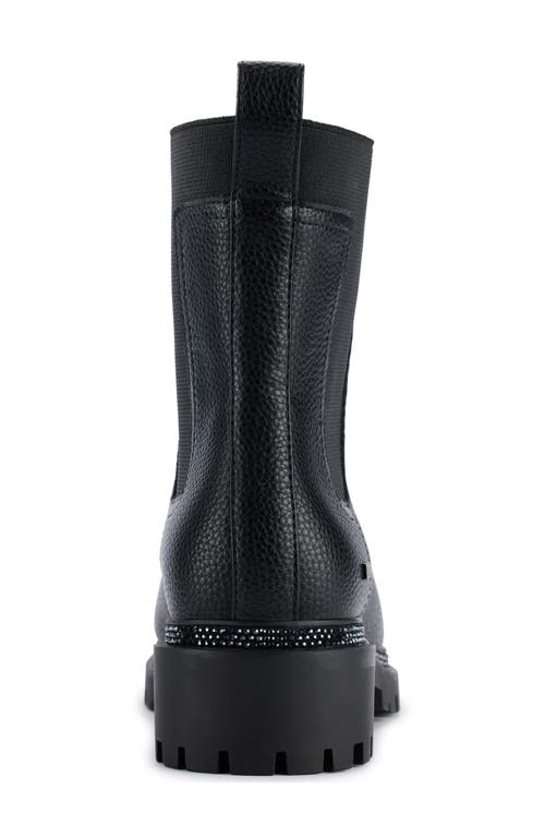 Dkny Rick Platform Chelsea Boot In Blk - Black