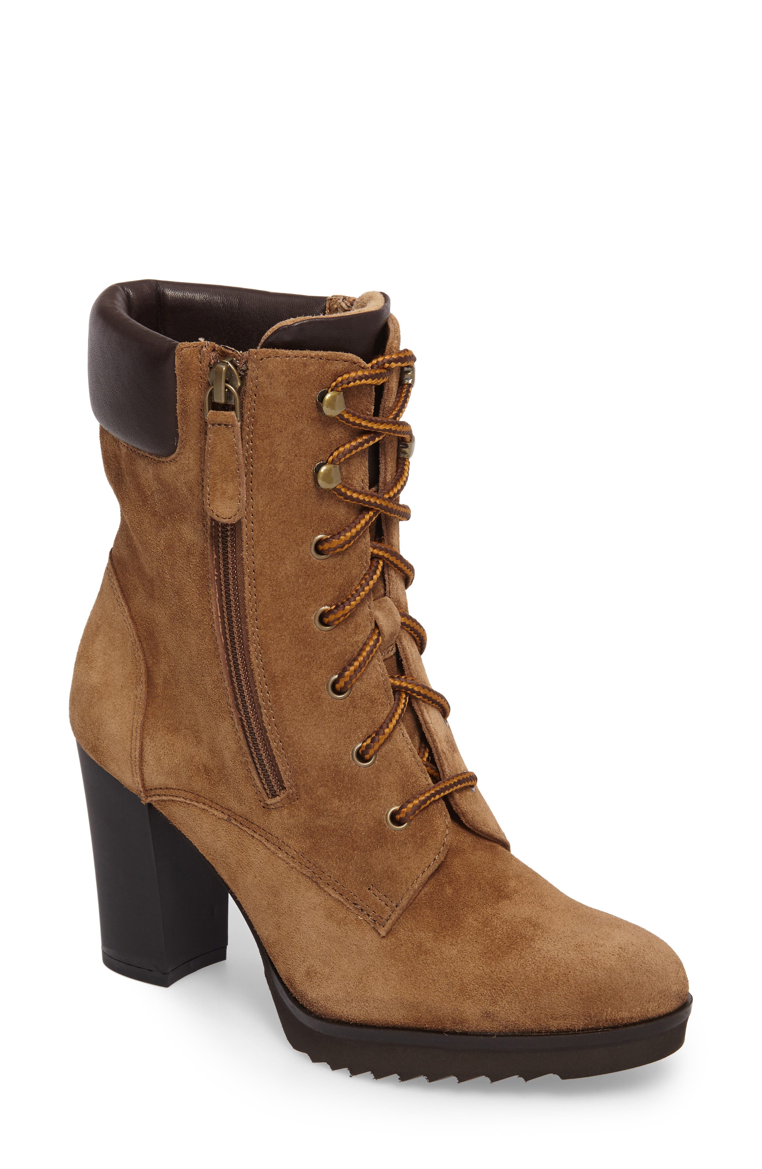 Johnston & Murphy Rochelle LaceUp Boot (Women) Nordstrom