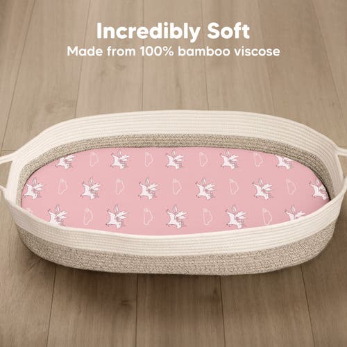 Keababies 2-pack Isla Fitted Bassinet Sheets In Dreamland