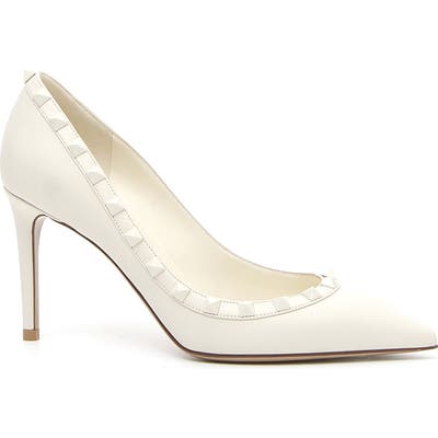 Valentino Garavani Rockstud Pump, Ivory